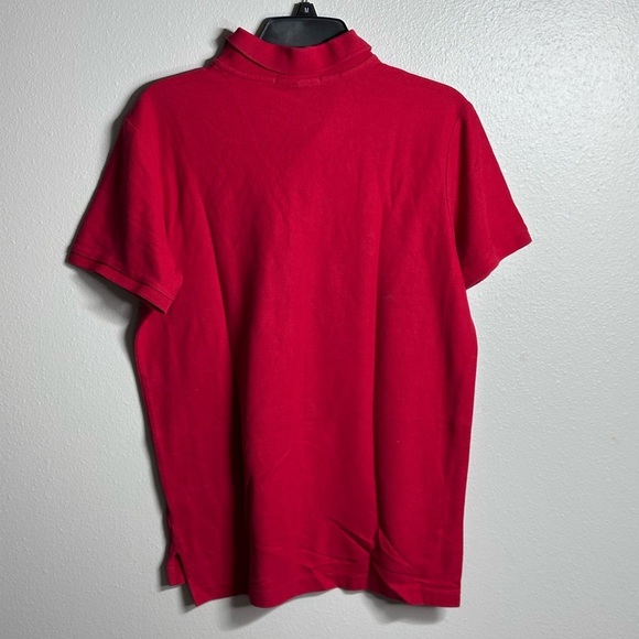 U.S. Polo Assn. Men Red‎ Polo Performance Pique Shirt Size M - Picture 4 of 6